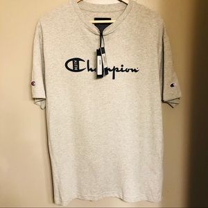 NWT Men’s KITH Champion Gray Tshirt